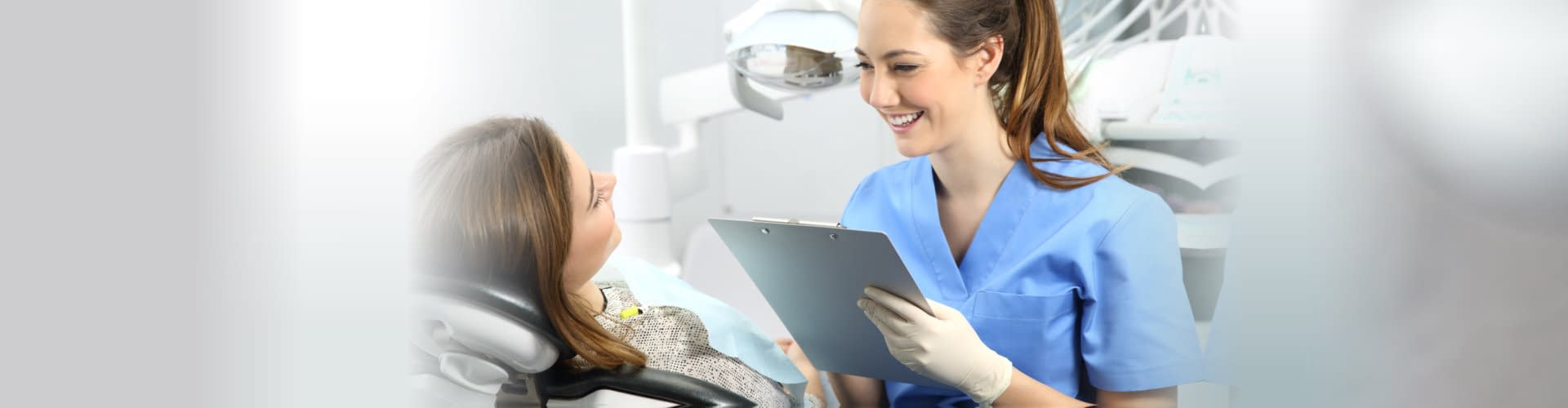 dentist with a kid patient